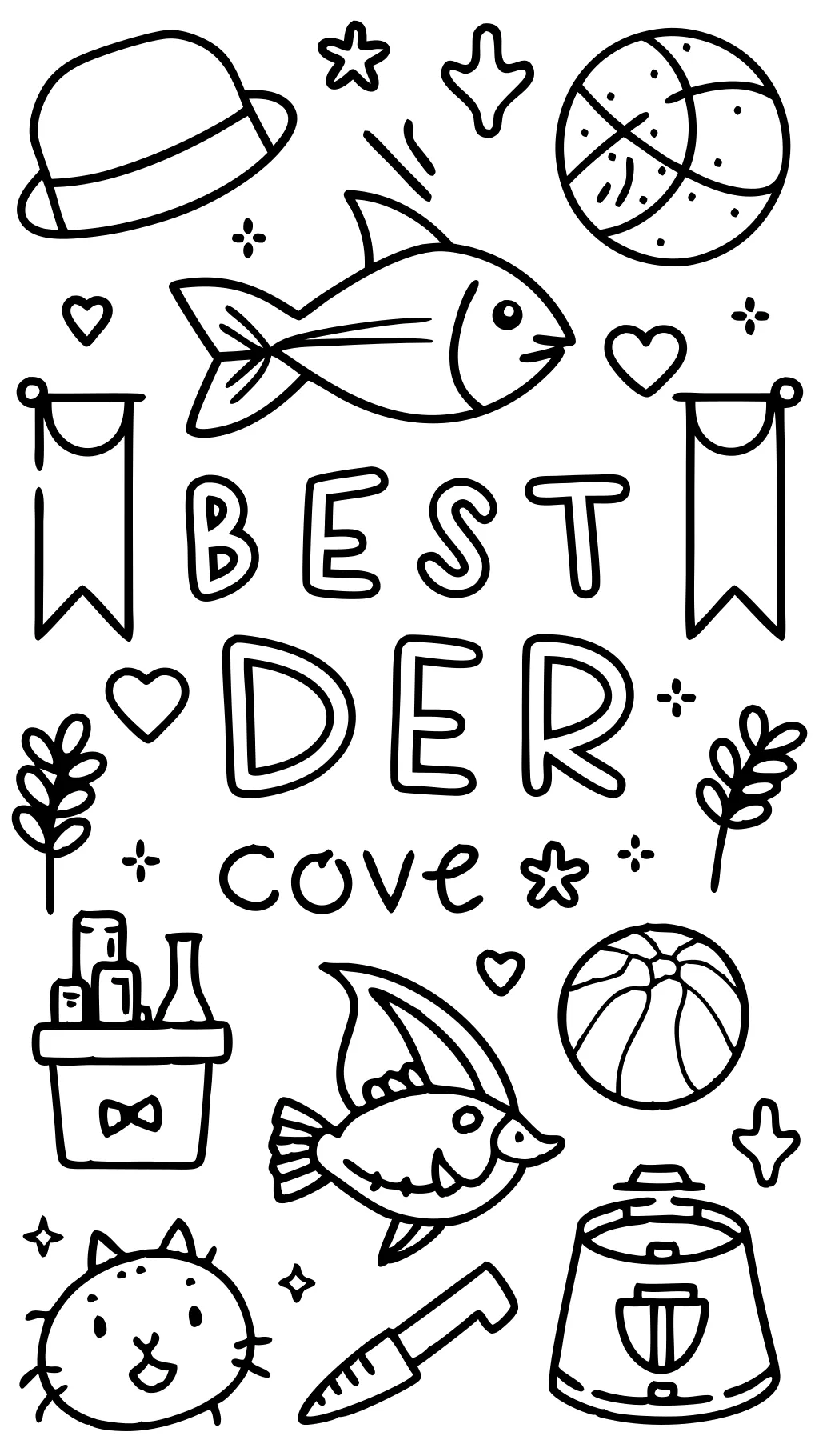 father’s day coloring page